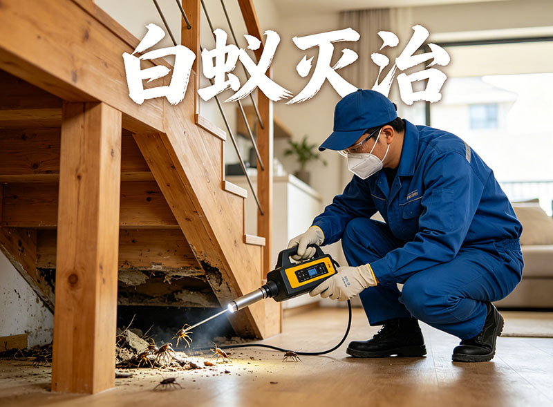 高港区白蚁灭治服务｜专业消杀，筑牢建筑安全防线